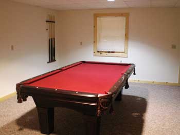 Hocking Hillls Cabins Lodges Pool Table