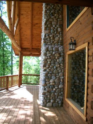 Hocking Hills Cabins Porch