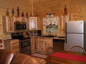 Hocking Hills Cabins Lodges Kitchen